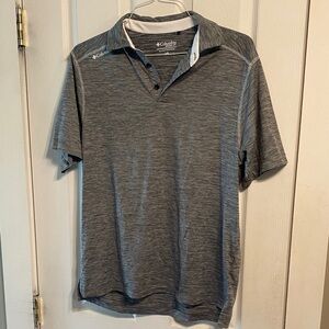 Columbia Men's Charcoal Polo Shirt